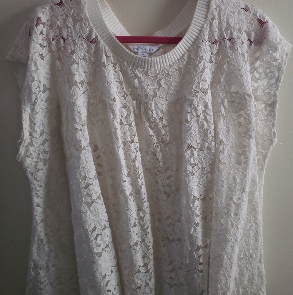 Beautiful off white top